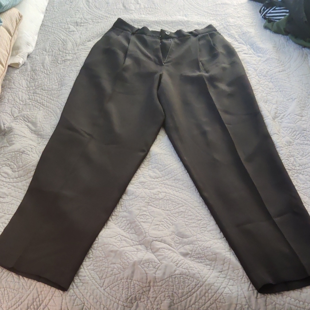 Dress Barn Men's Charcoal Dress Pants